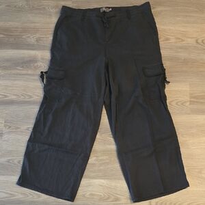 Torrid Dark Gray Cargo Pants for Women 123